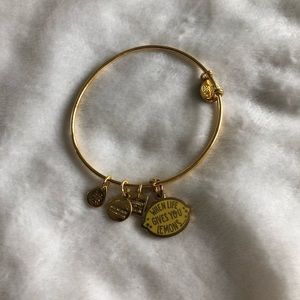 Alex & Ani lemons bangle bracelet